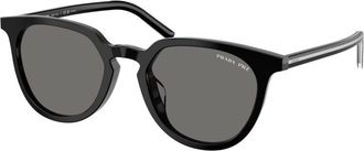 Prada D15Sd Zonnebril - Heren - Accessoires - Zwart - Maat: 52 MM