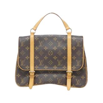 Louis Vuitton Pre-owned Backpacks, female, Brown, Size: ONE SIZE Pre-owned Monogram Backpack
