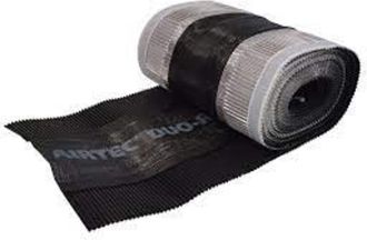 Ubbink Ubbink - Airtec Duo Roll Papel De Cumbrera/arista - Antracita - 50 M X 240 Mm En Caja De Cart&oacute;n Desenrollable - 203773