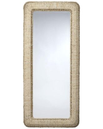 Jamie Young Co. Hollis Rectangle Rope Floor Mirror