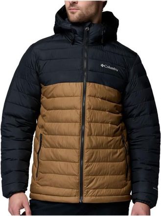 Columbia Powder Lite II Hooded Jacket Kunstfaserjacke f&uuml;r Herren | schwarz