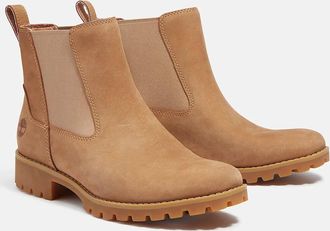 Timberland Ellendale TB0A4418A3Z Boots Womens Wheat Leather Chelsea MEW450