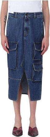 Pantaloni Torino Dames, Rokken, Blauw, Maat: W30 Denim