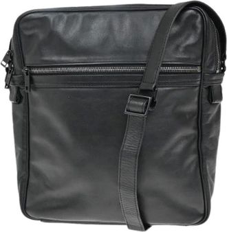 Louis Vuitton Pre-owned Cross Body Bags, male, Black, Size: ONE SIZE Pre-owned Clarkson Messenger Bag