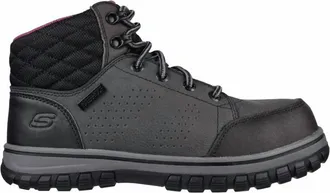 Skechers Womens Mccoll Composite Toe Work Boots In Black
