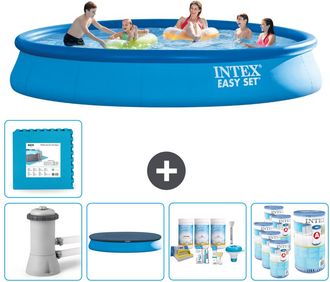 Intex Piscina Easy Set Redonda - 457x84 Cm - 8-piezas Scb16