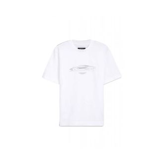 HUGO BOSS Tops, Heren, Wit, XL, T-Shirts
