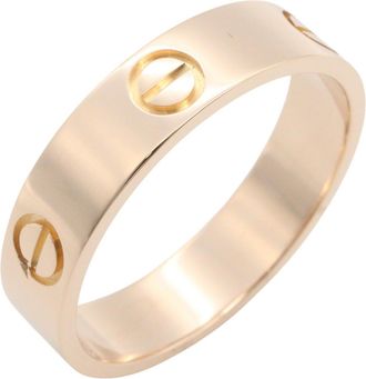 Cartier Gold Pink Gold (18K) Band Ring (Pre-Owned)