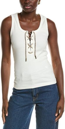 Burberry Check Trim Tank