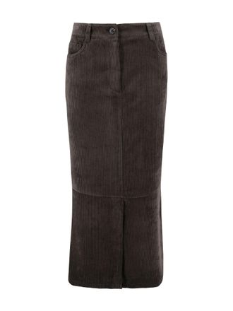 D.exterior D. Exterior Long Skirt