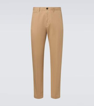 Slowear Cotton and linen slim pants