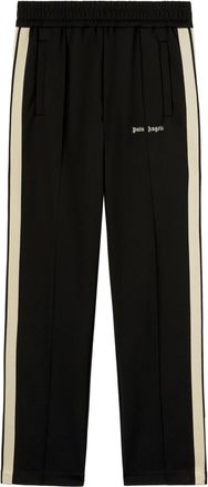 Palm Angels logo-print track pants - men - Polyester/Polyester - S - Black