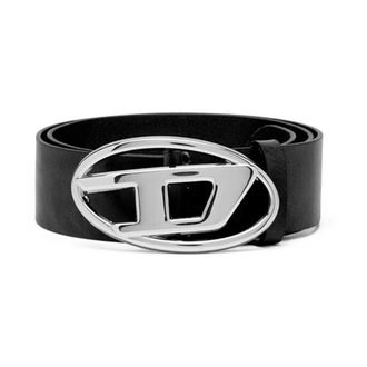Diesel Black Leather Belt
