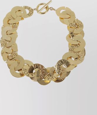 Patou vintage coin chain necklace