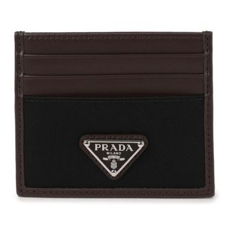 Prada Triangle Logo Card Case