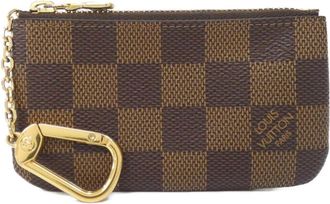 Louis Vuitton Damier Ebene Coated Canvas Coin Purse/Coin Case (Pre-Owned)