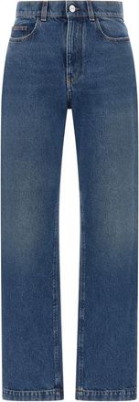 Marni Straight Leg Jeans - Dames - Regular Fit Jeans - Blauw - 2XS - Katoen - Jeans
