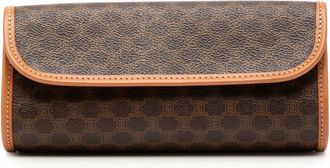 Celine Pre-owned Celine Macadam Coated Canvas Clutch Ladies IQK41E9VB7F6NF3D
