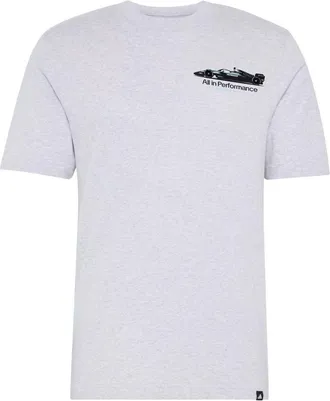 adidas x Mercedes AMG Petronas Formula 1 Team T-Shirt Asia Sizing Light Grey Heather Semi Mint Rush HY8005