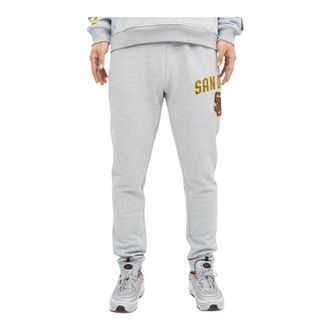 Pro Standard Pro Standard San Diego Padres Stacked Logo Sweatpants in Heather Grey Men