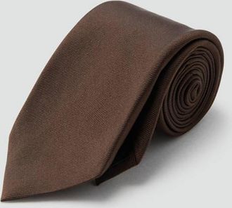 Mango Cravatta 100% seta marrone - Uomo - Taglia unica - MANGO MAN