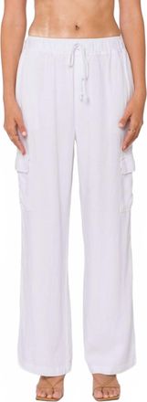 Velvet Heart Lynlee Drawstring Pants In Optic White