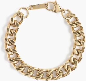 Marrin Costello Womens Queens Cuban Link Bracelet In Gold