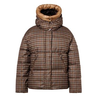 Reset Winter Jackets, female, Brown, M, Padded Camel Jacket Liisa