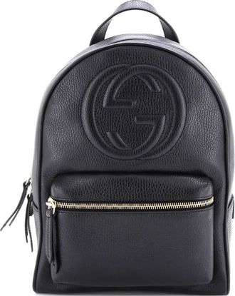 Gucci Soho Chain Leather backpack - Nero