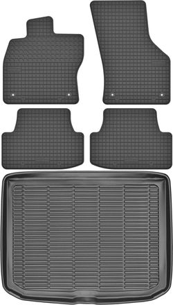 OEM Juego De Alfombrillas De Goma Para Coche Y Maletero Para Audi A3 Ii 8v Sportback (2012-2020)
