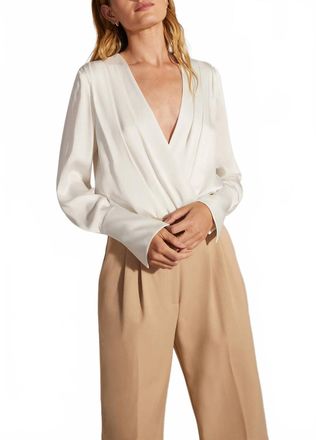 Favorite Daughter The Date Blouse In Ivory