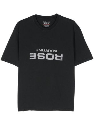 Martine Rose logo-print T-shirt - Black
