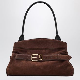 Marc Jacobs Dakota bag in suede Dark Brown