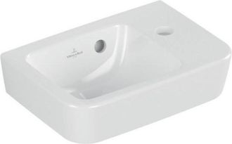 Villeroy & Boch V&b Handwaschbecken O.novo Compact 360x250mm Be Li M &Uuml;l Wei&szlig; Antibac C+