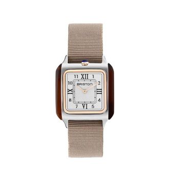 Briston Streamliner White Dial Ladies Watch 252030.PRA.T.2.NT