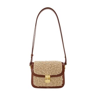 A.P.C. Grace Crossbody Bag - Brown
