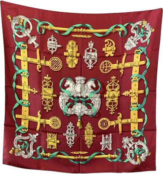 Herm&egrave;s Ferronnerie Silk Scarf (Authentic Pre-Loved)