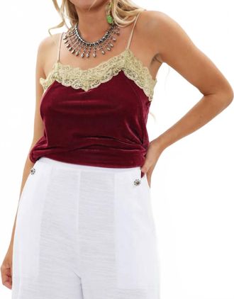 Aratta Without You Cami In Dark Fuchsia