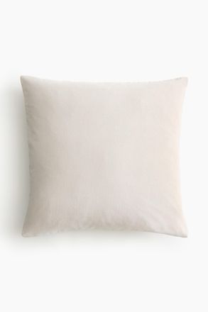 H&M Kissenh&uuml;lle aus Baumwollsamt - Brown