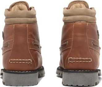 Timberland Mens Boot Brown Leather Upper Rubber