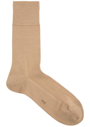 Falke Tiago Cotton-blend Socks - Beige - 5.5 6.5 (IT39-40)