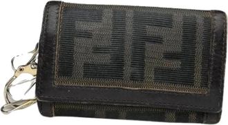 Fendi Pre-owned Vintage Sleutelhanger - Dames - Vintage Accessoires - Bruin - ONE Size - Leer - Vintage