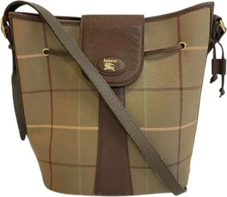Burberry Pre-owned Vintage Schoudertas - Dames - Vintage Tas - Bruin - ONE Size - Vintage