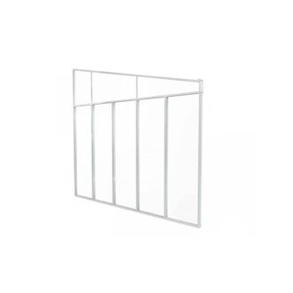 Palram Patio Cover 4 Series Sidewall, Acrylic - L319 x W6.7 x H305 cm - White