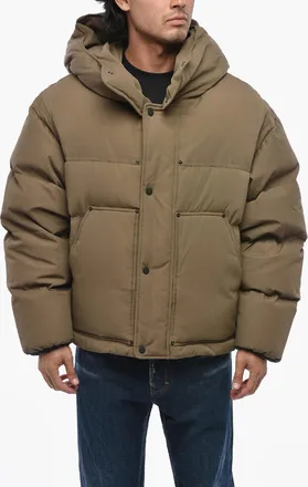 Dsquared2 Quilted Puffer Jacket with Tonal Logo Dsquared2