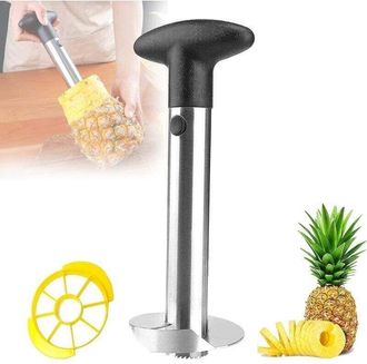 OEM Taglia Ananas, Pelapatate Per Ananas In Acciaio Inox, Utensile Da Cucina Per Uso Domestico Con Lama Affilata Per Tagliare Gli Anelli Di Frutta A Cubet
