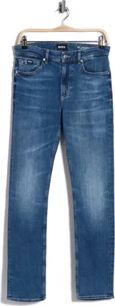 HUGO BOSS Delaware Slim Leg Jeans in Bright Blue at Nordstrom Rack, Size 31 X 32
