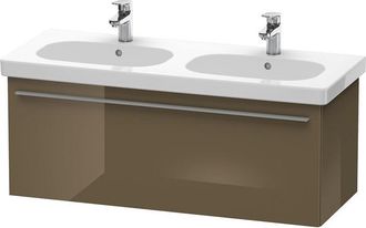 Duravit Duravit X-large Vanity Unit Wall Hung 6050, 1 Caj&oacute;n, 1150mm Para El C&oacute;digo D, Color (frente/cuerpo): Marr&oacute;n Oliva Laca Alto Brillo - Xl605006161