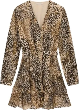 Guess Dames, Jurken, Veelkleurig, Maat: XS Viscose
