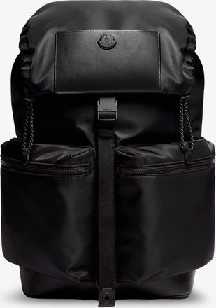 Moncler Zaino Kenton Drill in nylon con patch logo - MONCLER - gender_Man